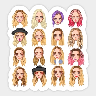 Perrie MV Chibis Sticker